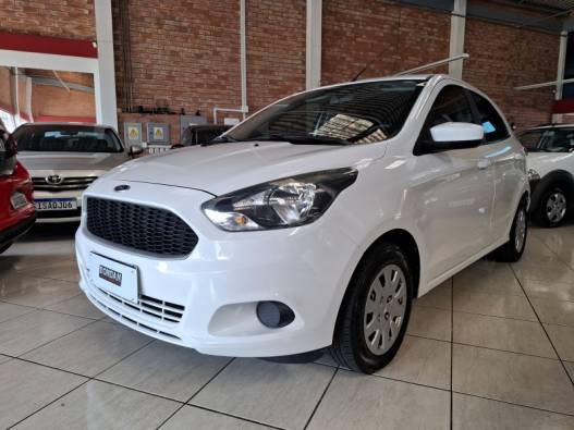 FORD - KA - 2015/2016 - Branca - R$ 44.900,00