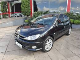 PEUGEOT - 206 - 2007/2008 - Preta - Sob Consulta