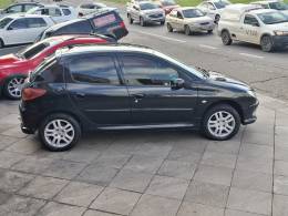 PEUGEOT - 206 - 2007/2008 - Preta - Sob Consulta